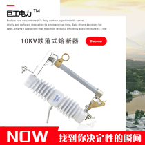 Outdoor 10kv High Voltage Drop Fuse RW12-15 200A-100A Transformer Lack Switch Insurance