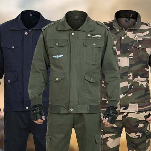 Осенний хлопковый износостойкий комбинезон, камуфляжная униформа, защита от ожогов, делается под заказ