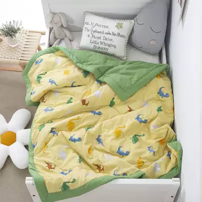 Children's cold quilt can wash cotton summer thin baby quilt nap cover is kindergarten baby Summer cool quilt