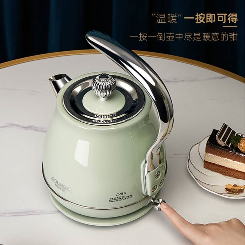 Kogemei retro high-value kettle household European-style mini-small cooker boutique preferred shake sound with the same paragraph 3