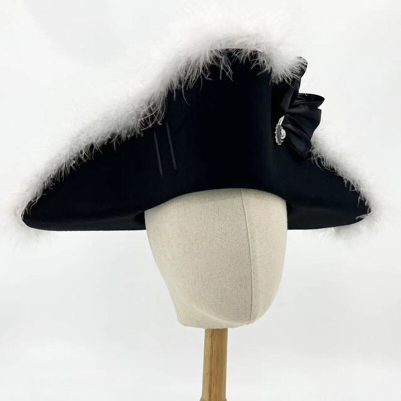 Frederick the Great's Tricorn Hat Prussia Germany 18Th Century Tricorn Hat Replica Frederick the Great's Tricorn Hat Prussia Germany 18Th Century Tricorn Hat Replica