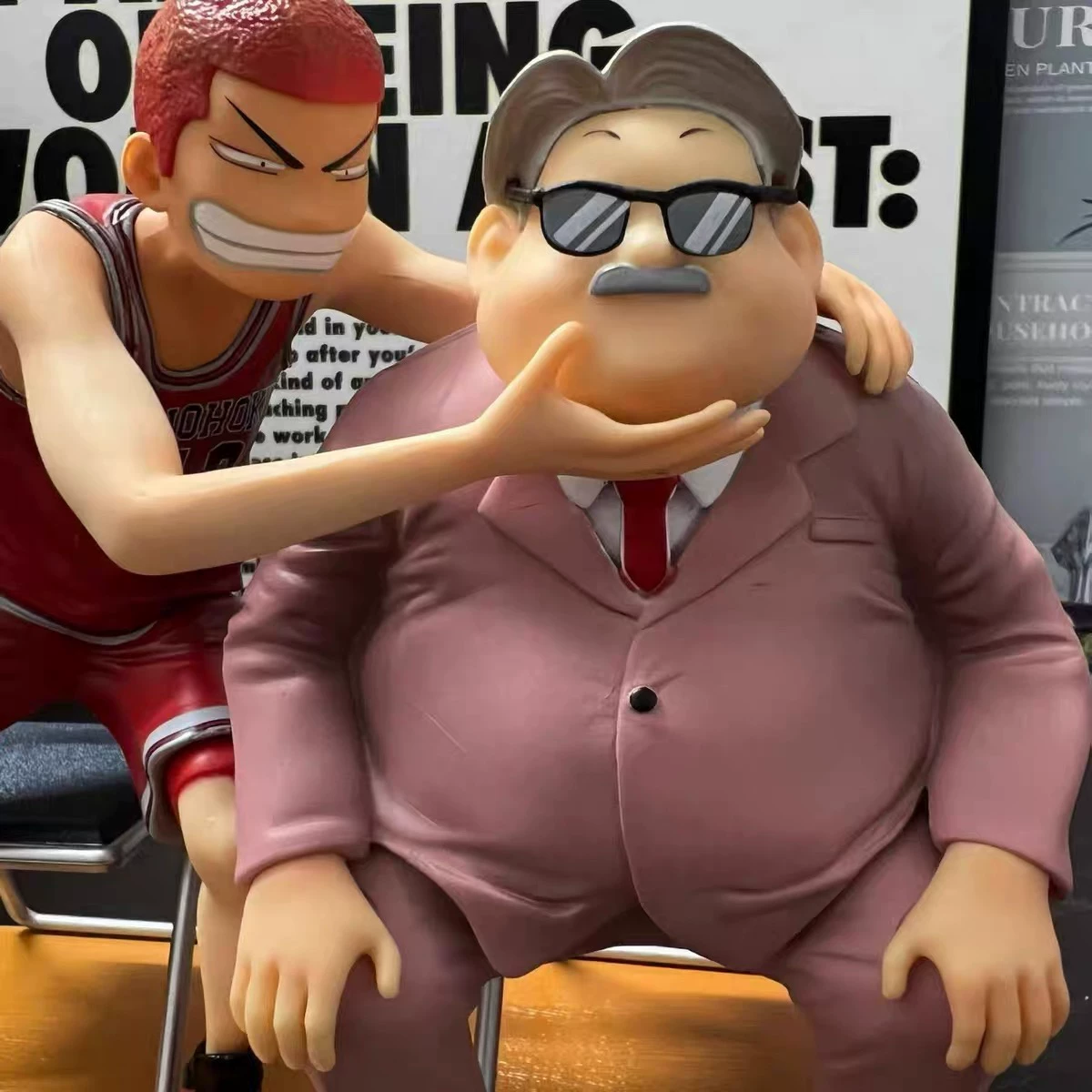 Фигура мастера Slam Dunk Сакураги Ханамити, статуя наставника Анзай, сцена украшение аниме кукла день рождения подарочная модель