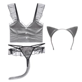 Комплект, сексуальное нижнее белье, униформа, косплей