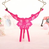 Сексуальное нижнее белье кружевное жемчужное