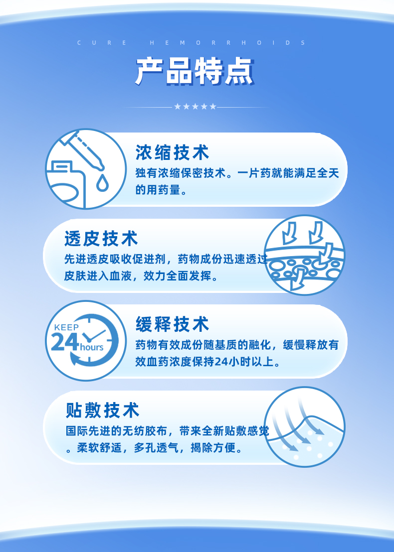 阿里健康直营 肛泰 治痔疮肚脐贴 4片 图10