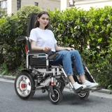 妙角士 Электрическая инвалидная коляска Интеллектуальная полностью автоматическая многопрофессиональная инвалидные пожилые люди складывание складываемой четырехлетней.