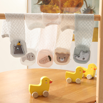 21 new summer infant mosquito-proof socks Summer mesh Long cylinder Sox Korean version paparazzi Children Sox baby mosquito stockings
