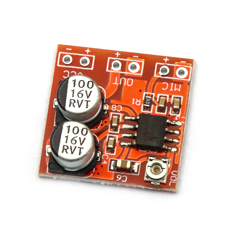 LM386 Electret Microphone Amplifier Board Microphone Amplifier Module