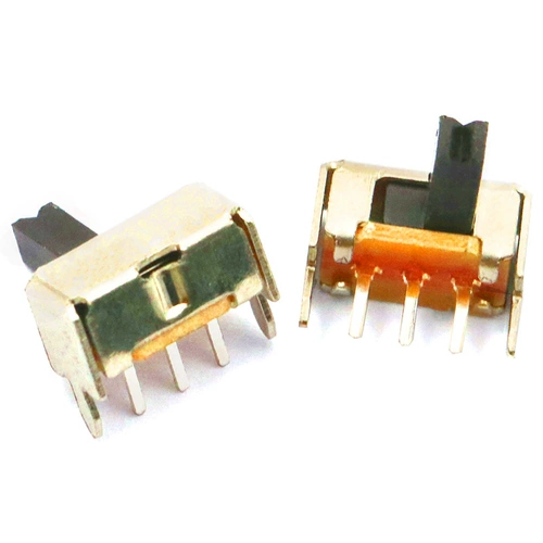 Пятифутовый выключатель SK-12D07 1P2T Обычно используемый боковой раздвижный переключатель (20)