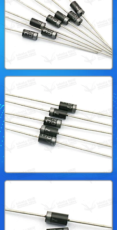 [TELESKY] Diode chỉnh lưu phục hồi nhanh FR207 1000V 2A (20 chiếc)