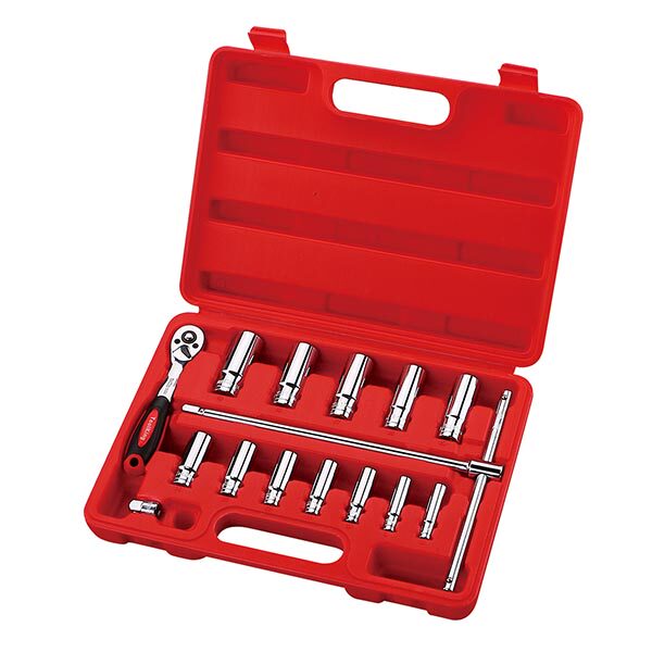 TOOLKING extension of 15 T-wrench socket sets