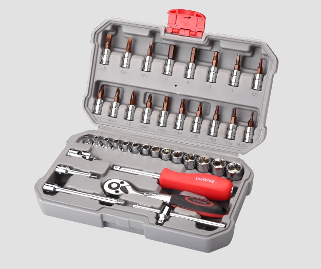 TOOLKING trailblazers in 38 pieces 6-3mm metric sets