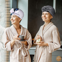 Home Bath Hat Waterproof Womens Fashion Adjustable easy to wear Breathable Durable Shower Cap Machine Washable Kitchen Cooking Cap