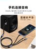 Suitable for Mobile Phone Connection Cable Three-In-One Lotus Head 2Rca Converter Speaker Audio Amplifier Sound Card Effector Adapter Apple 3.5mm Android Universal Huawei Type C Audio Cable