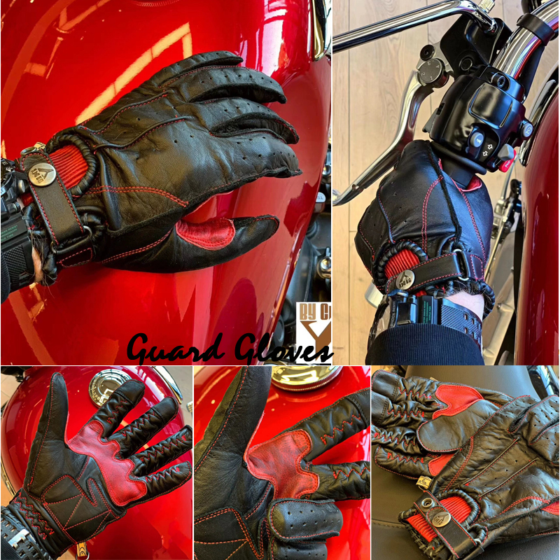 Imported Harley Indian motorcycle riding touch screen knight gloves anti-fall waterproof wear-resistant vintage motorcycle protection