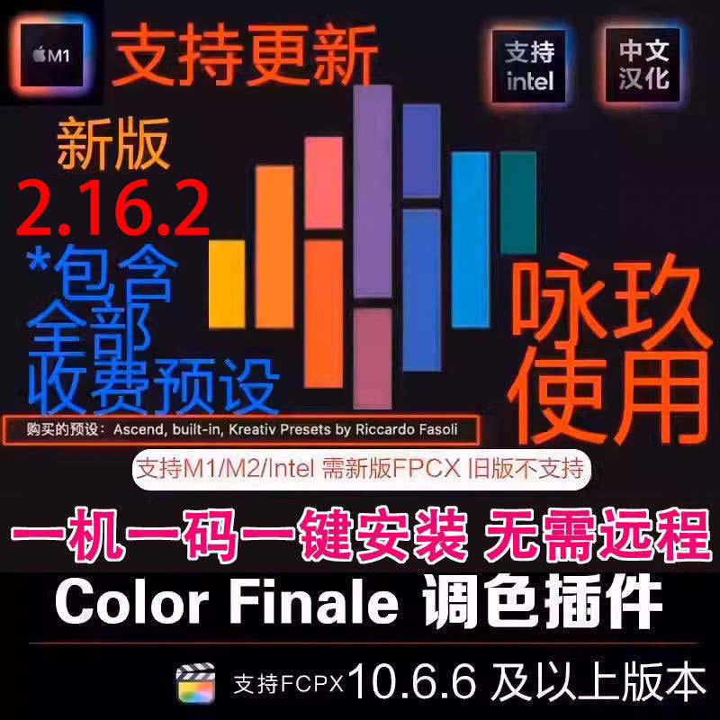 Fcpx Plug-In Color Finale 2.16.2 Pro Color Correction Colorfinale2Pro Supports Updates