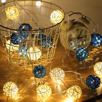 LED little coloured lights flashing lights Thai vines light romantic bridal bridal decorative lights room small festoons neon lights