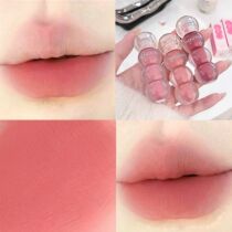 Cute ~ Tanghulu Soft Mist Lip Mud Matte Velvet Domestic Lipstick Student Party No-Makeup Lip Glaze Lip Mud Beauty Makeup