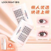 Looking Right Fake Eyelash Super Natural Sloth Man Trilogy Fake Eyes Eyelash Cartoon Little Devil New Hands Barbie Fairy Eyelash