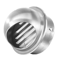 100mm Ventilator exterior wall windproof and rainproof stainless steel hood Wall exhaust fan Hood