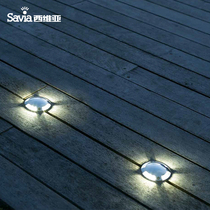 savia simple LED underground light Outdoor waterproof and dustproof landscape courtyard Garden lawn light Indoor exterior wall corner light