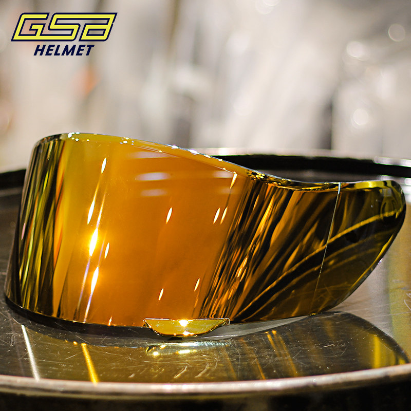 GSB Hard Hat Goggles G-360D G-360F Hard Hat Special Lenses Day and Night Use Night Vision Electroplated Gold and Silver Blue