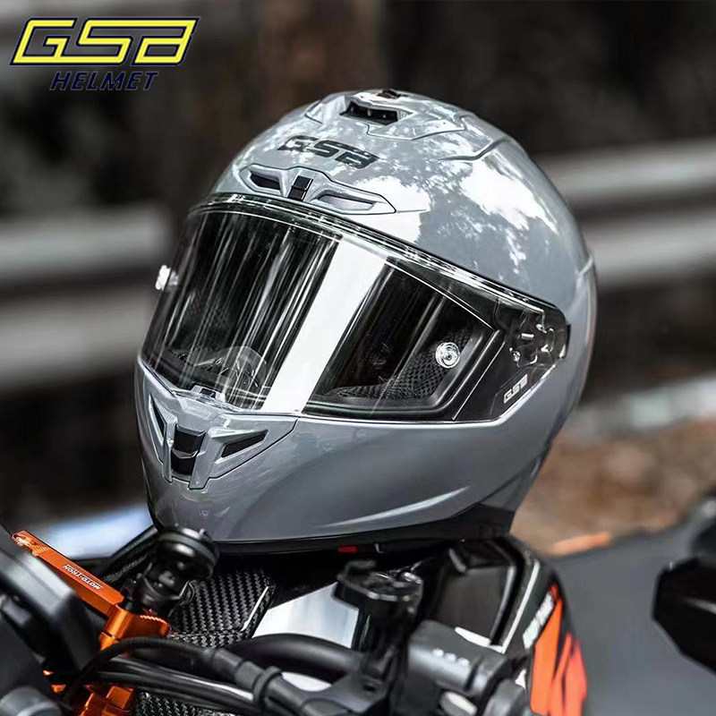 GSB361 motorcycle full-face helmet riding racing motorcycle full-covering helmet large size men and women four seasons universal