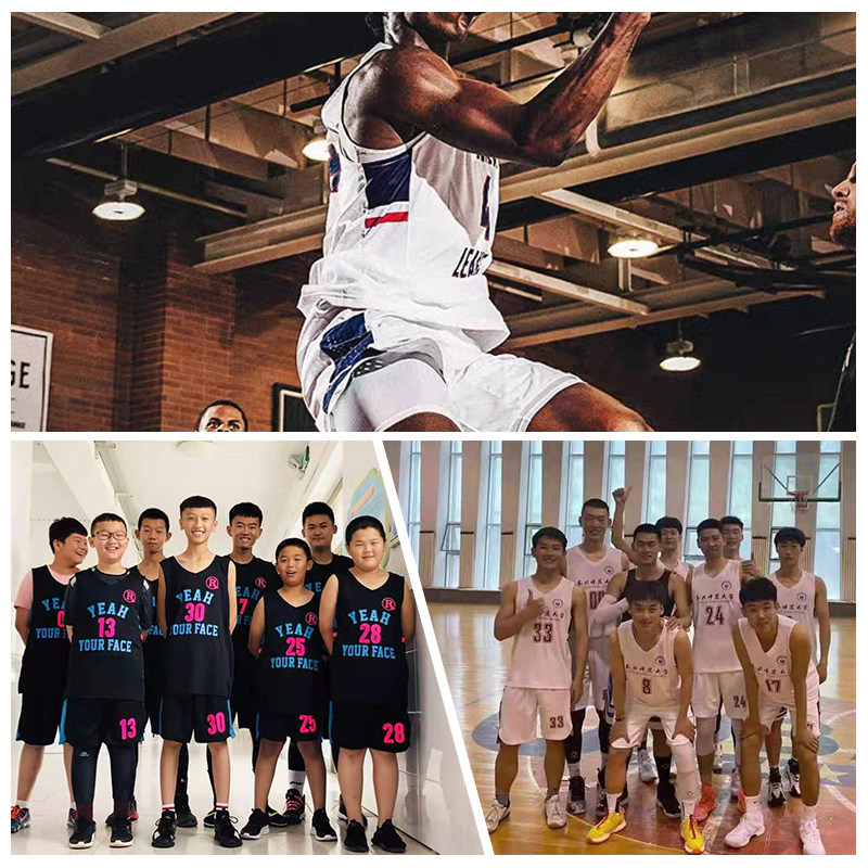 Sports suit basketball clothing custom jersey game training breathable basketball shirt printing sports vest custom team uniform