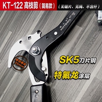 German imported fourth-generation old mans head KT122 high-branch shear head coil spring high-branch shears gardening shears simple packaging