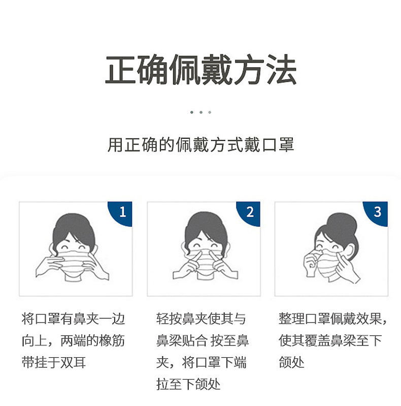泽艳 成人/儿童一次性防护口罩 50只装 图16