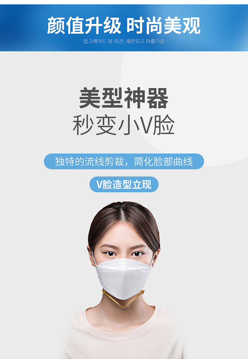 KF94 鱼嘴4D立体口罩 30只 图6
