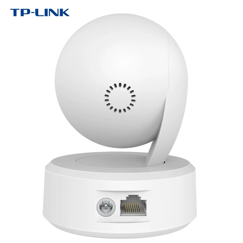 Беспроводная камера TP-LINK WiFi, мониторинг по смартфону, потолочная лампа, маленький дом 360-градусный панорамный HD ночное видение внутри и снаружи, зум, интеллектуальное отслеживание монитор ipc43an