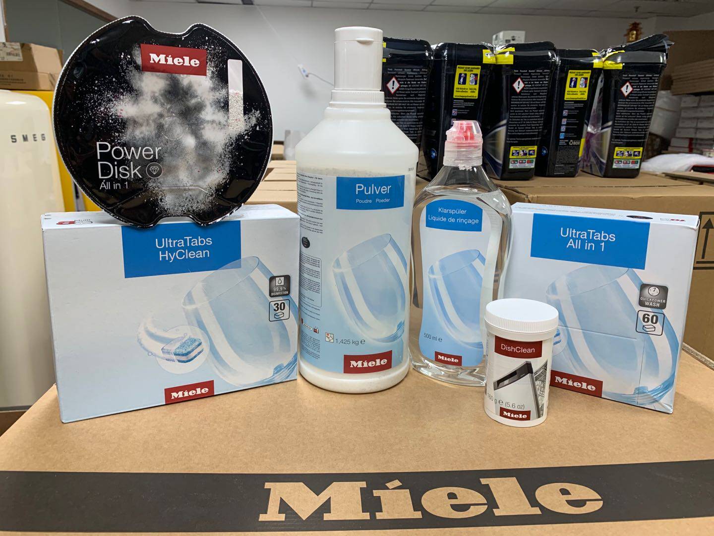 Spot German imported miele Miele dishwasher consumables dishwashing block bright dish agent dishwashing powder