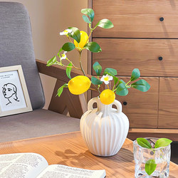 Simulated Lemon Fruit Branches, Dried Flower Branches, Fruit Tree Branches, Simulated Fruit Flowers, Fake Flowers, Table Decoration, Floral Arrangements
