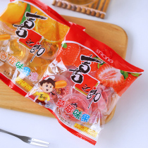 Xizhilang fruit pudding bag jelly 90g bag Multi-taste assorted food Happy sugar Childrens casual snacks