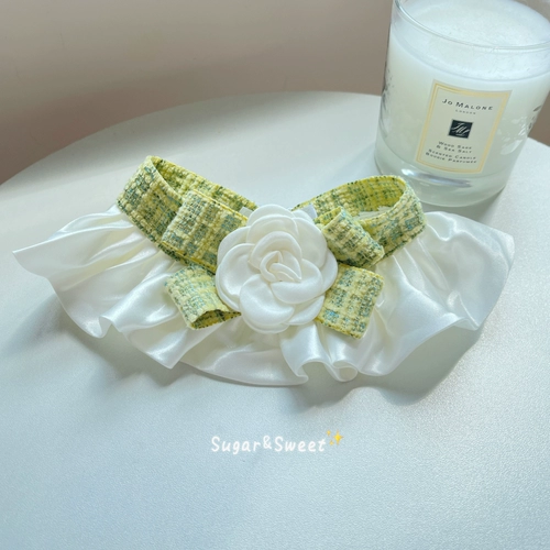 Шарф для принцессы, милый чокер, декор, галстук-бабочка, ретро нагрудник с бантиком, слюнявчик