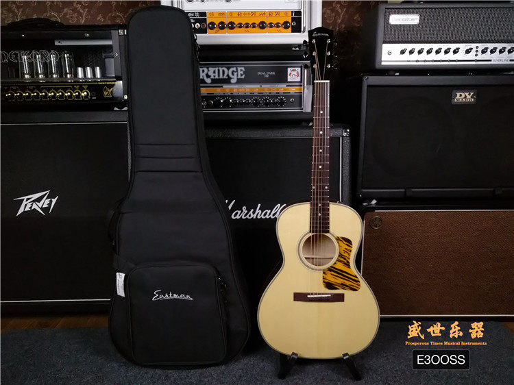 Shengshi Musical Instruments Eastman Eastman E3OOSS acoustic folk acoustic guitar full veneer spruce wood