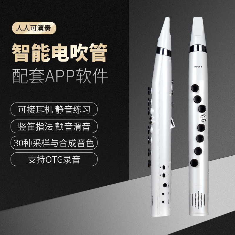 Shengshi musical instrument MOOER magic ear Wi100 smart electric blowpipe electric saxophone flute electric gourd silk for beginners