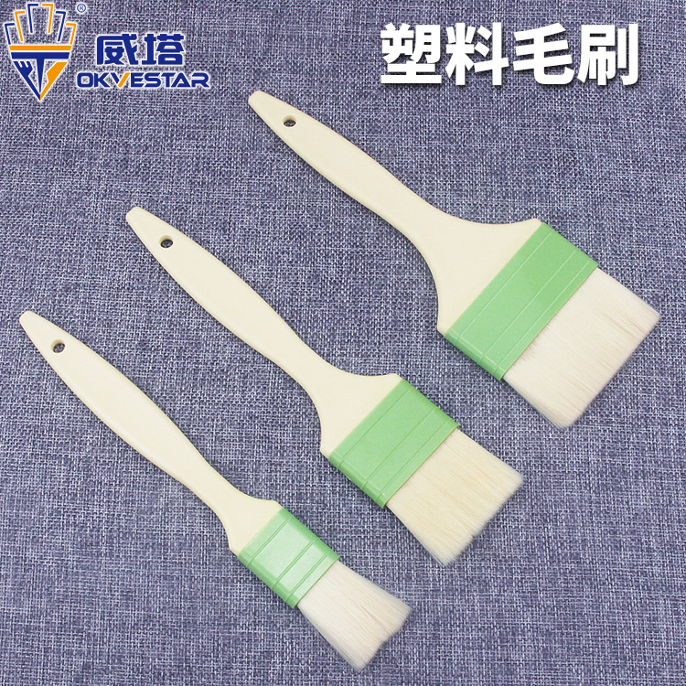 Learning kitchen with commercial brush barbecue brush oil brush cake bread food oil brush kitchen baking tools