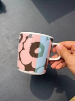 Большая кружка Artist Color Matching Flower, 400 мл