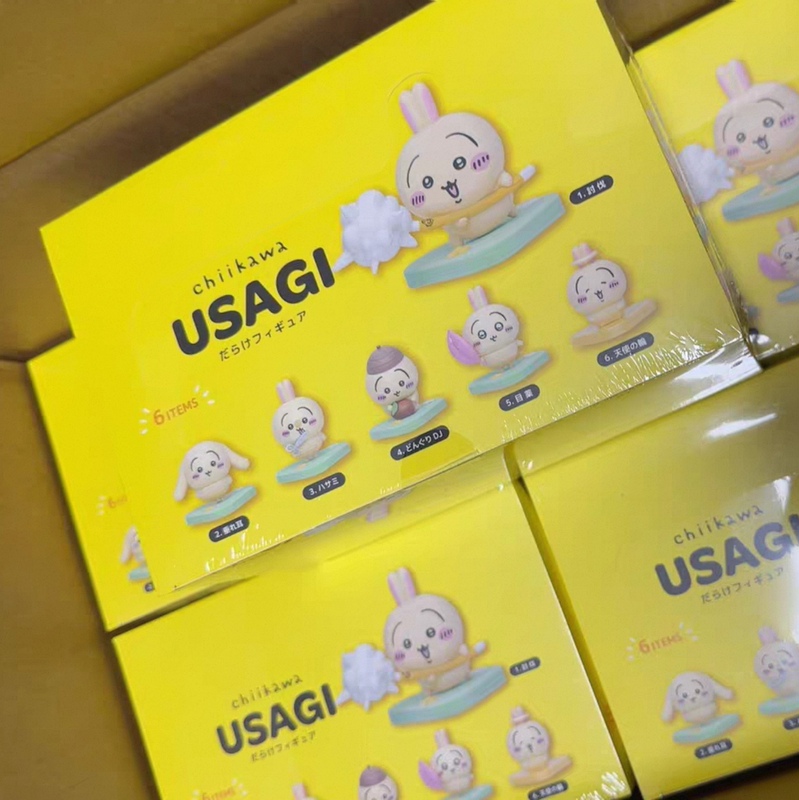 Authentic Chiikawa Usagi Pure Enjoyment Figure Blind Box Cute Doll Trendy Toy Figurine
