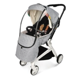 Коляска, дождевик, ветрозащитный универсальный зимний удерживающий тепло ветрозащитный чехол для выхода на улицу