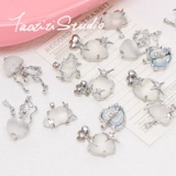 Подвеска, ожерелье и браслет ручной работы, DIY, изысканный стиль, 2 карат, микроинкрустация