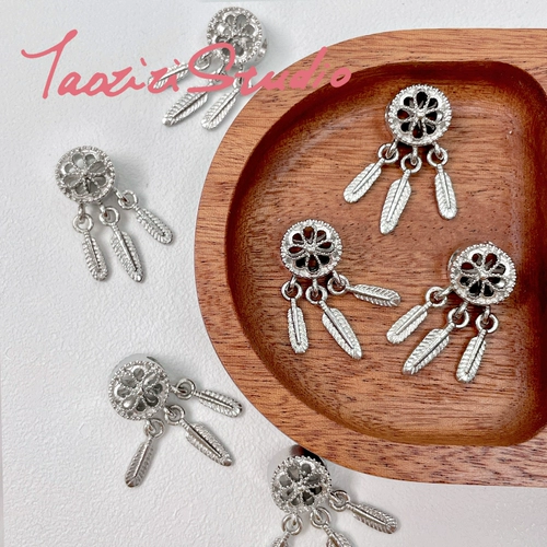 Pandora, милые ретро металлические бусины с кисточками, браслет из бисера ручной работы, ожерелье и браслет, аксессуары