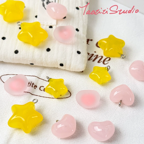 Милая акриловая подвеска, браслет из бисера ручной работы, мобильный телефон, ремешок, аксессуар, аксессуары, DIY