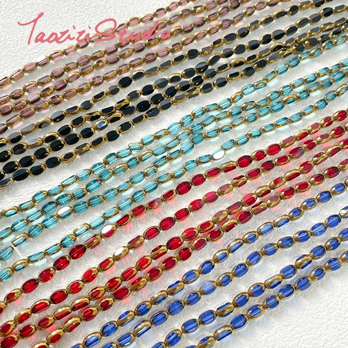 Ретро стеклянные бусины, браслет из бисера ручной работы, аксессуары, DIY