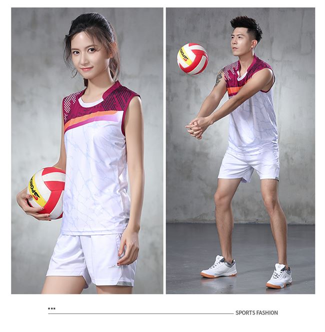 Đồng phục đội bóng chuyền hơi cho nam và nữ 2020 quần áo mới phù hợp với mùa hè đào tạo bóng chuyền nhóm mua thi đấu tùy chỉnh trang phục thể thao - Bóng chuyền