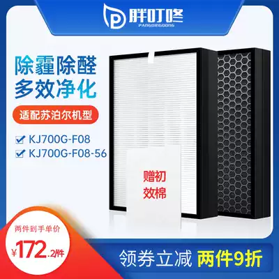 Adapting Supor air purifier filter KJ700G-F08 KJ700G-F08-56 over composite filter