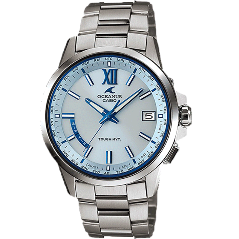 可收秋波，CASIO 卡西欧 OCEANUS 海神 太阳能6局电波男表 新低2729元包邮包税（多重优惠） 值值值-买手聚集的地方