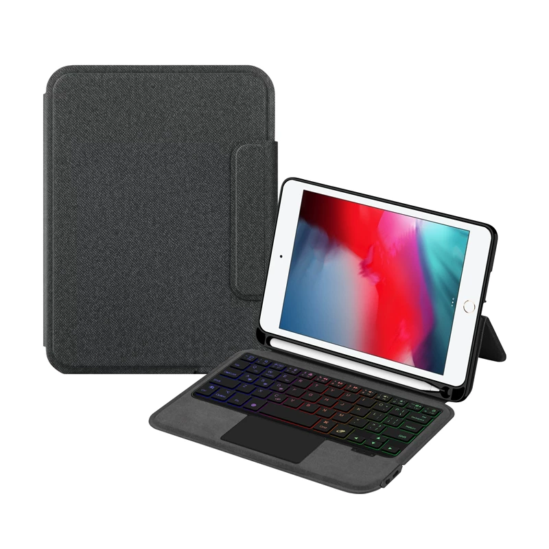 AJIUYU Apple, совместимая клавиатура, умный малый защитный чехол, 7.9 дюйма, bluetooth